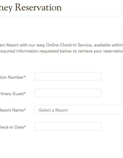 Online Check In Page 2
